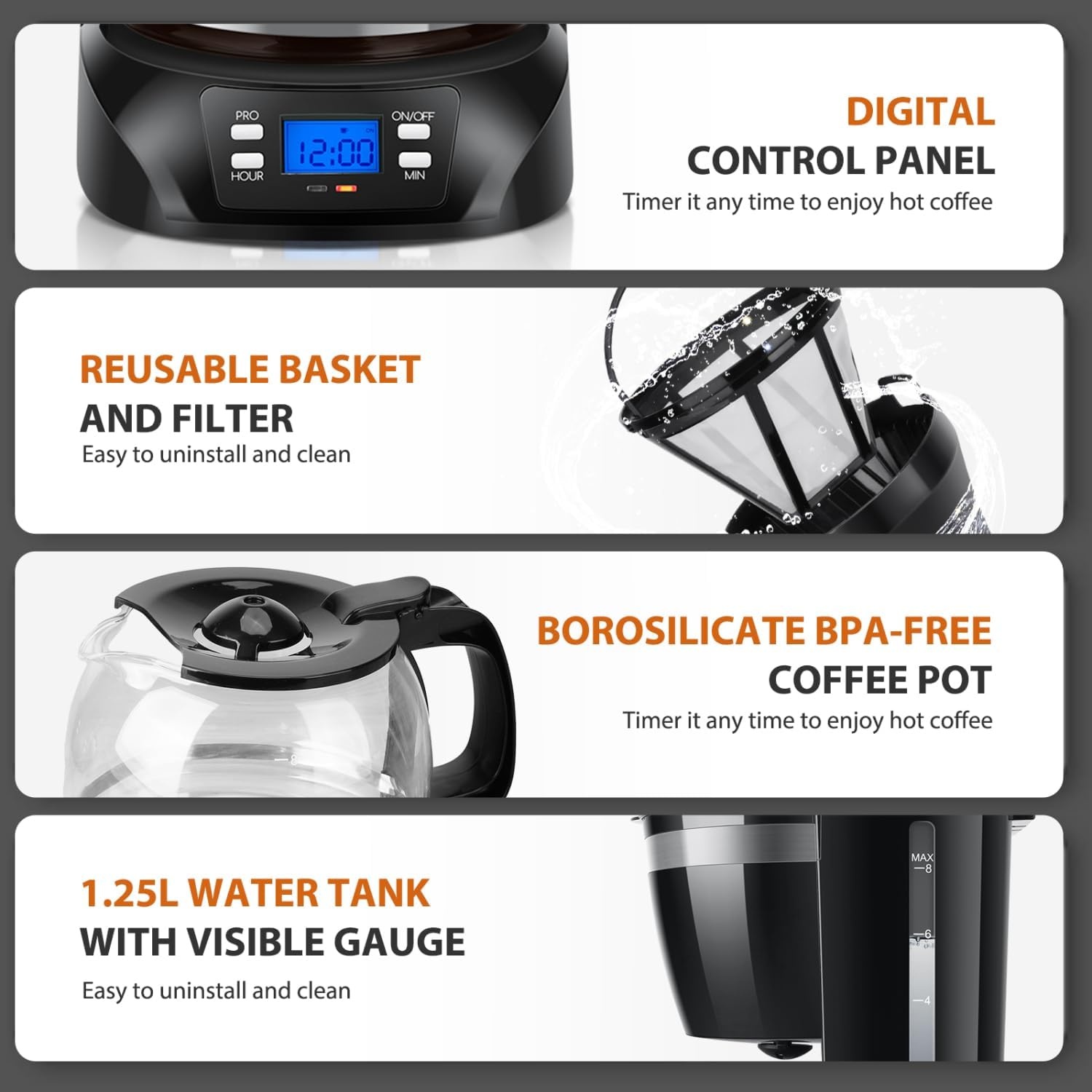 image:imageAigostar Single Serve Coffee Maker