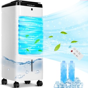image:imageAigostar Evaporative Air Cooler 3 In 1 Windowless Portable Swamp Cooler with Remote Control Cooling Tower Fan with 3 Modes Humidification 3 Speeds 12H Timer 2 Water Tanks 65Oscillation