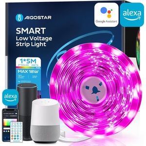 image:imageAigostar Smart Led Light for Livingroom Home Decor TV Backlight TV Led Lights That Sync with TV Music Color Changing LED Strip Lighting for Christmas Party Room Decor Gamingroom Xmas Gift33 FT